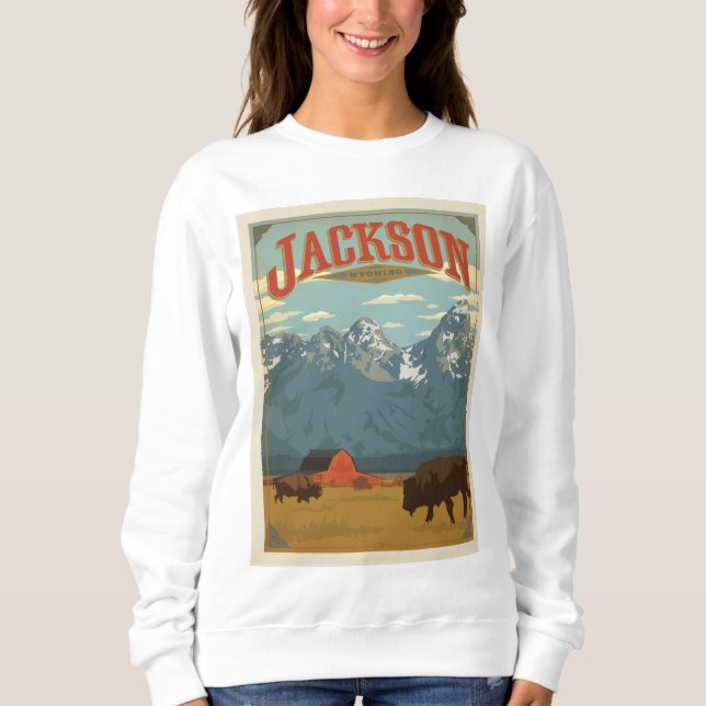 Jackson | Wyoming T Shirt (Framsida)