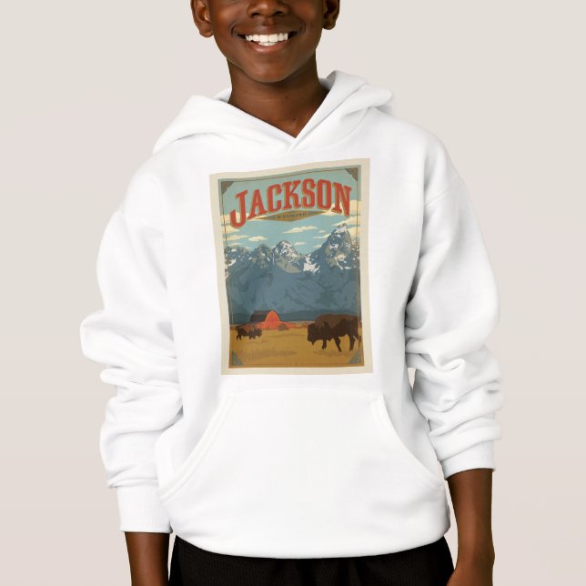 Jackson | Wyoming T Shirt (Framsida)