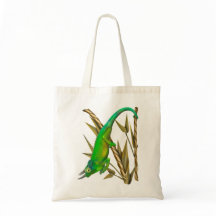 Jackson's chameleon hängande i bambu