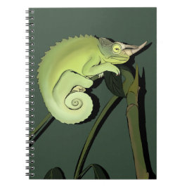 Jackson's Chameleon Notebook Anteckningsbok