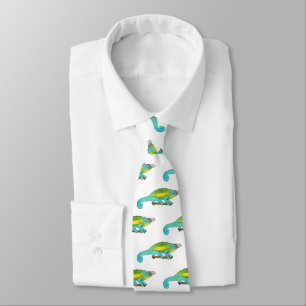Jackson's chameleon tecknad illustration slips