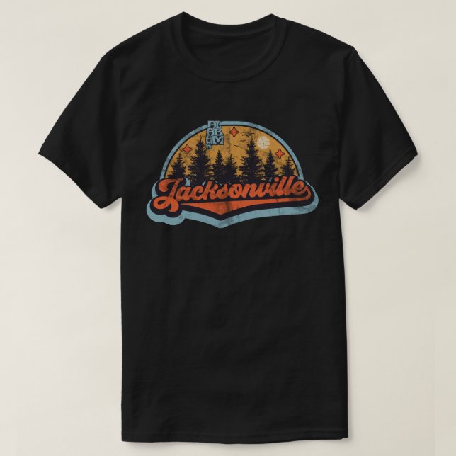 Jacksonville, Alabama T Shirt (Design framsida)