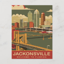 Jacksonville, Atlantkusten, Resa Vykort