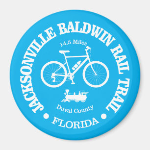 Jacksonville Baldwin Rail Trail (cykling) Magnet