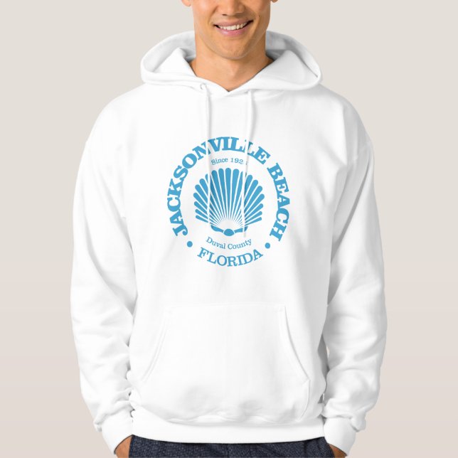Jacksonville Beach (årskurs) Hoodie (Framsida)