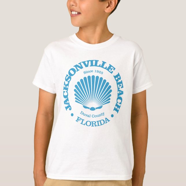 Jacksonville Beach (årskurs) T Shirt (Framsida)