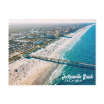 Jacksonville Beach, bild av Florida-flyg