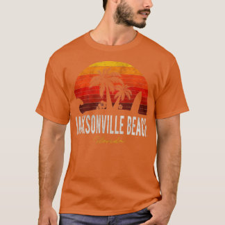 Jacksonville Beach Florida FL Handflatan Vacation T Shirt