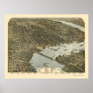 Jacksonville FL - 1893 Poster