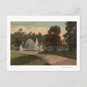 Jacksonville, FL - View of Riverside Vykort