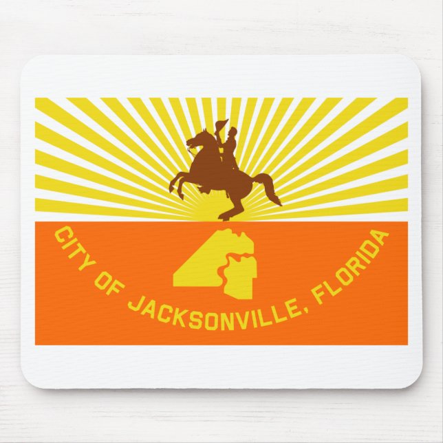 Jacksonville Flagga Musmatta (Framsidan)