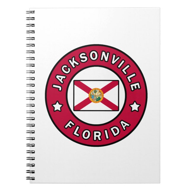 Jacksonville Florida Anteckningsbok (Framsidan)