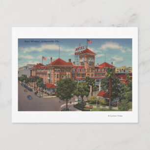 Jacksonville, Florida - Exterior View of Hotel Vykort