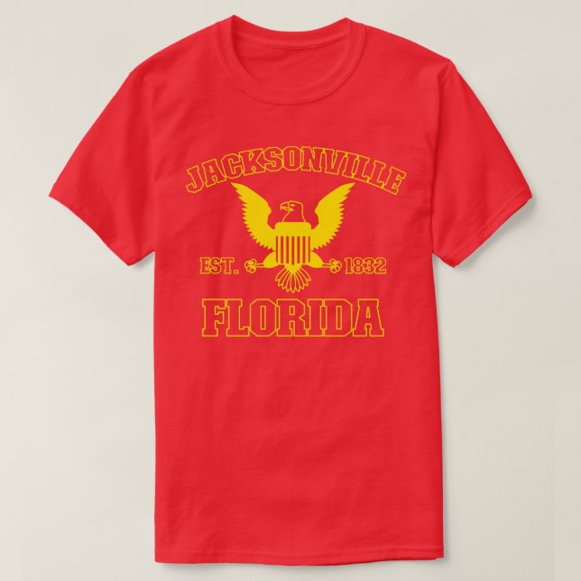Jacksonville Florida Jacksonville FL T Shirt (Design framsida)
