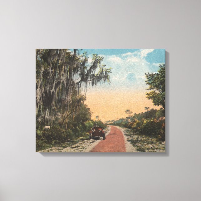 Jacksonville, Florida - John Andersson Canvastryck (Framsida)