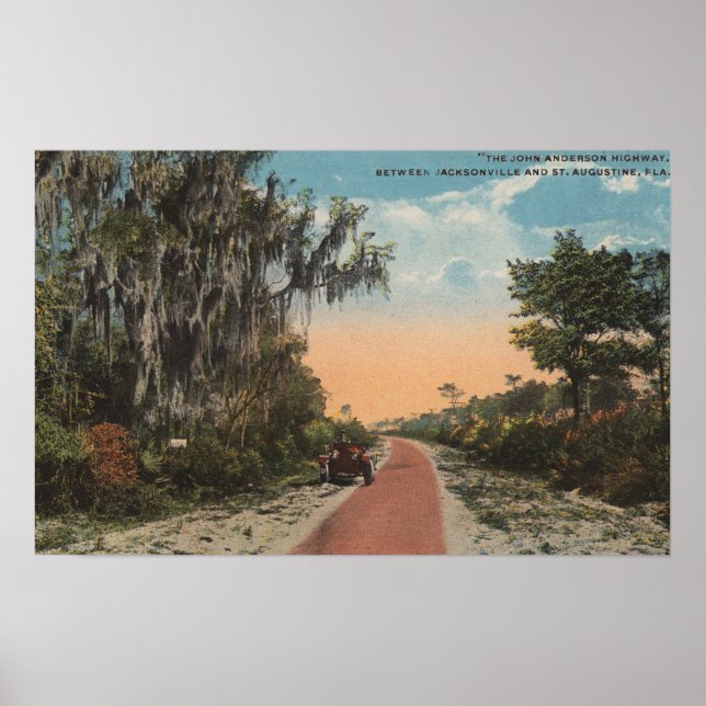 Jacksonville, Florida - John Andersson Poster (Framsidan)