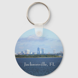 Jacksonville Florida Keychain Nyckelring