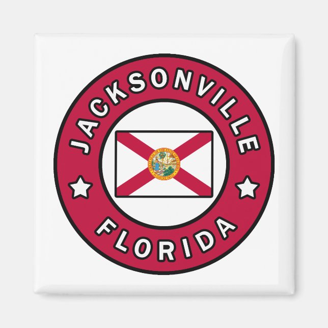 Jacksonville Florida Magnet (Framsidan)