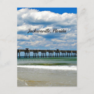 Jacksonville, Florida Pier Vykort