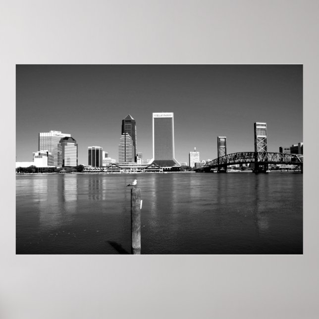 Jacksonville Florida Poster (Framsidan)