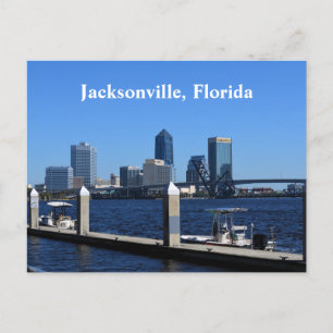 Jacksonville, Florida Riverfront Vykort