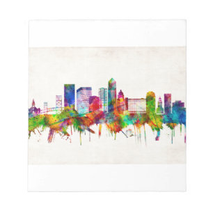 Jacksonville Florida Skyline Anteckningsblock