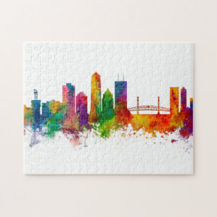 Jacksonville Florida Skyline Pussel
