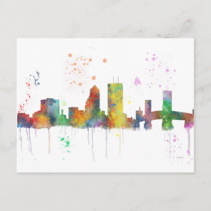 JACKSONVILLE, FLORIDA SKYLINE VYKORT