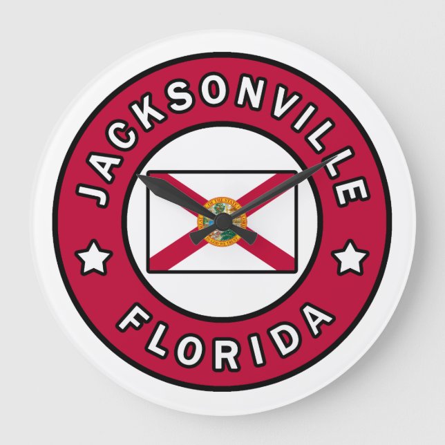 Jacksonville Florida Stor Klocka (Framsida)