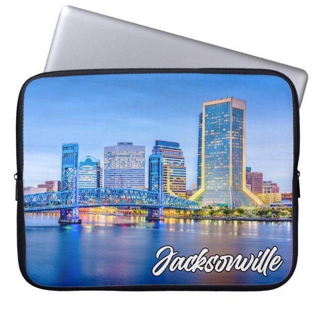 Jacksonville, Florida, United Stater Laptop Fodral (Framsidan)