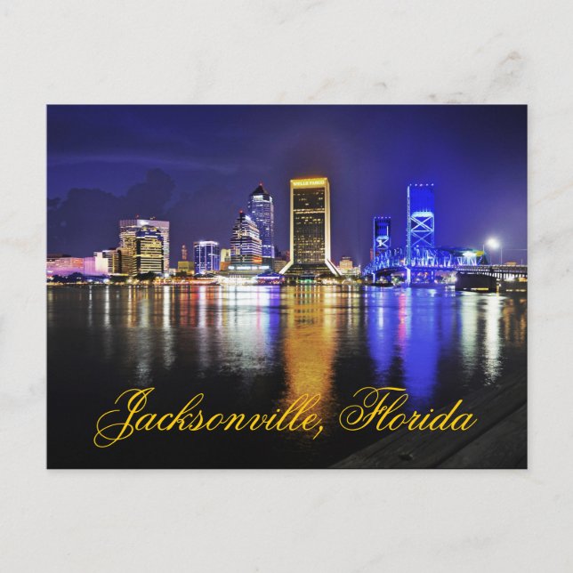 Jacksonville, Florida, USA Vykort (Framsida)