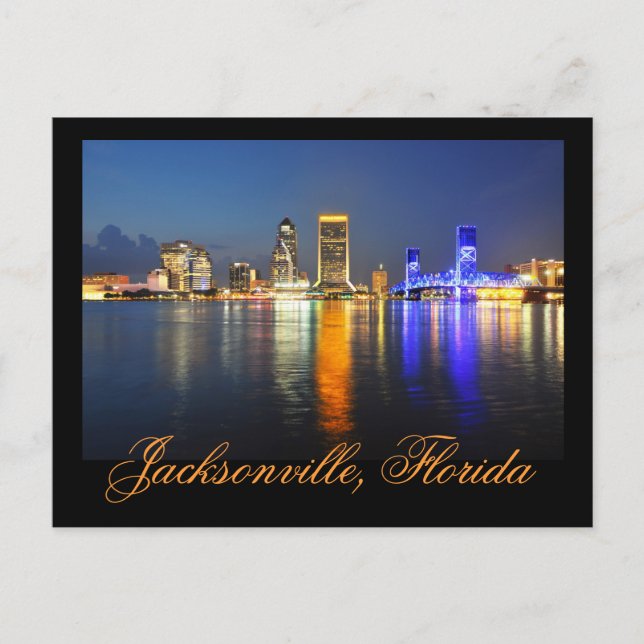 Jacksonville, Florida, USA Vykort (Framsida)