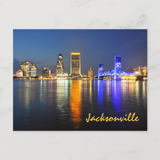Jacksonville, Florida, USA Vykort (Framsida)