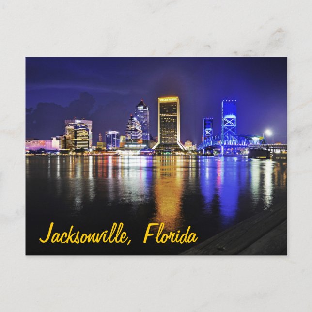Jacksonville, Florida, USA Vykort (Framsida)