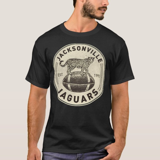 Jacksonville Jaguars 1 Av Buck T Shirt (Framsida)