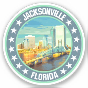 Jacksonville Klistermärken