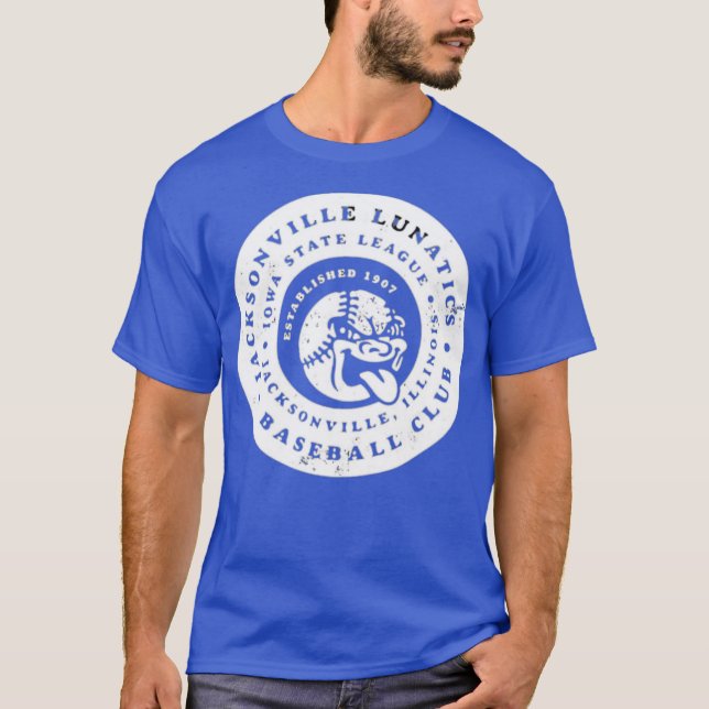 Jacksonville Lunatics - Illinois T Shirt (Framsida)