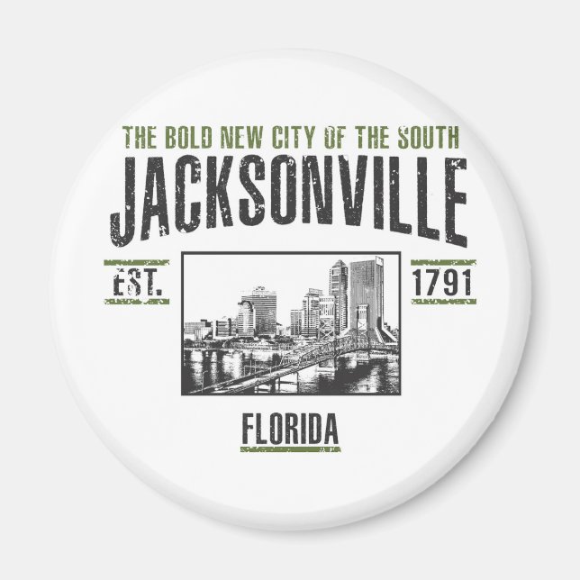 Jacksonville Magnet (Framsidan)