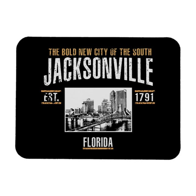 Jacksonville Magnet (Horisontell)