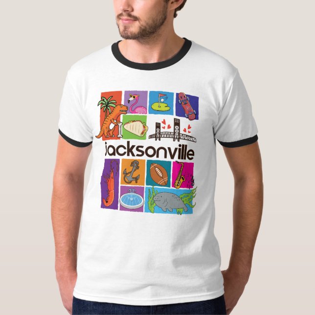 Jacksonville Ringer T-shirt (Framsida)