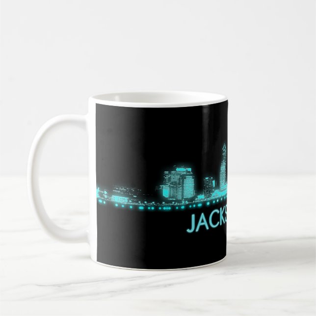 Jacksonville Skyline Kaffemugg (Vänster)