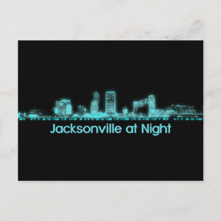 Jacksonville Skyline Vykort