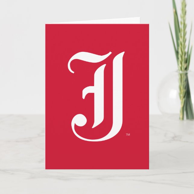 Jacksonville State Universiteten Classic JSU Brev Kort (Framsida)