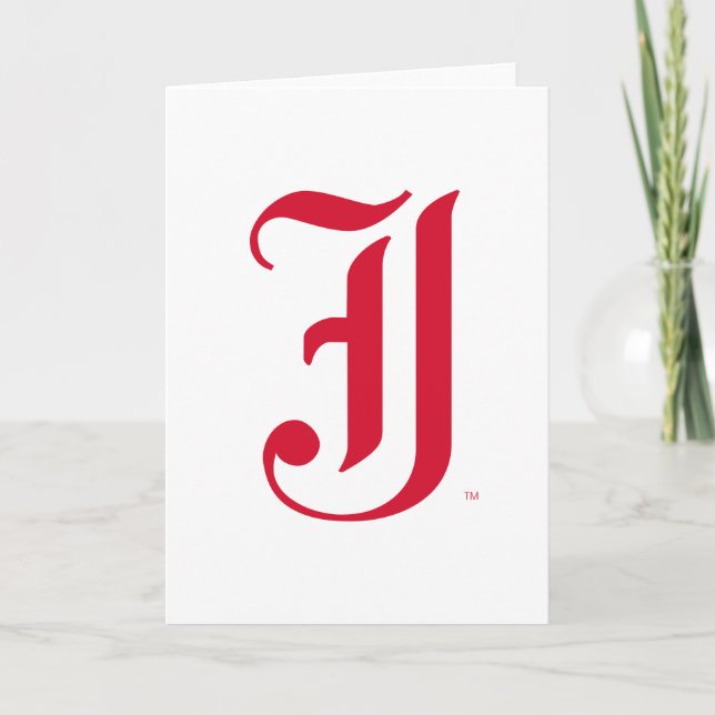Jacksonville State Universiteten Classic JSU Brev Kort (Framsida)