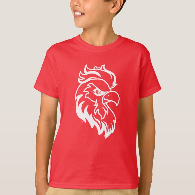Jacksonville State Universiteten Gamecocks Red Eag T Shirt (Framsida)