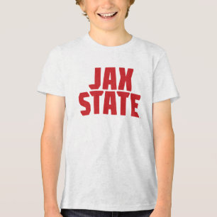 Jacksonville State Universiteten JAX STATE Bold Re T Shirt