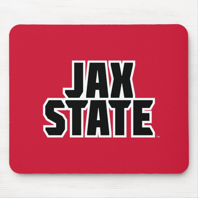 Jacksonville State Universiteten JAX STATE fold Te Musmatta (Framsidan)