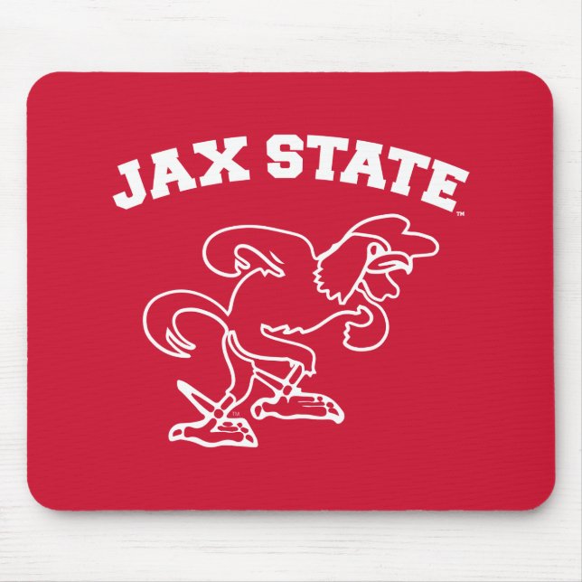 Jacksonville State Universiteten JAX State Gamecoc Musmatta (Framsidan)