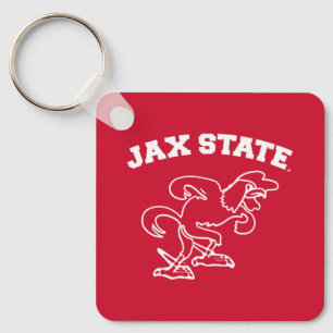 Jacksonville State Universiteten JAX State Gamecoc Nyckelring