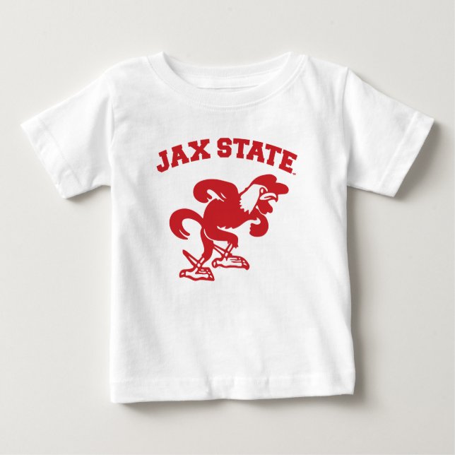 Jacksonville State Universiteten JAX State Gamecoc T Shirt (Framsida)